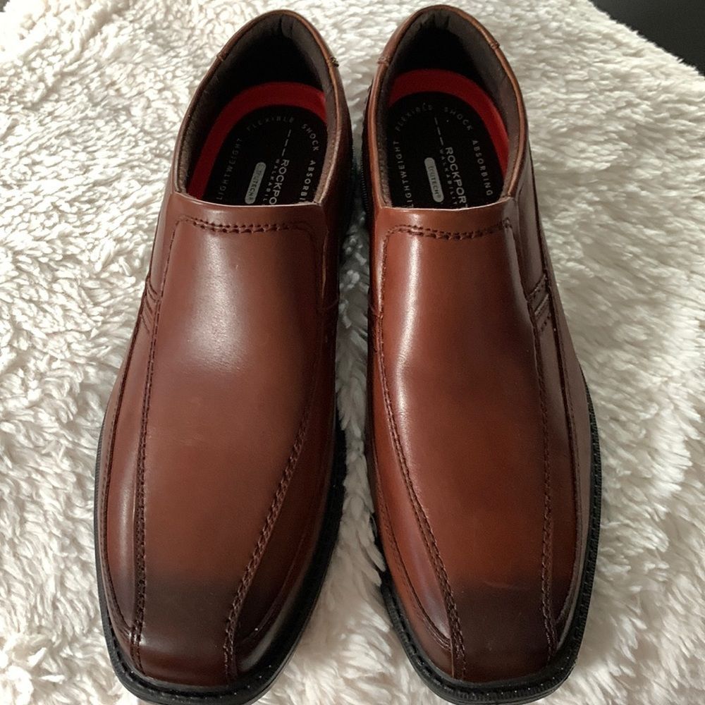 NEW ROCKPORT Walkability truTECH Slip-on Dress Shoes